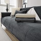 BXAEYIPOR Couch Überzug,Sofa Überzug,Sofa-Schutzhülle mit Rutschfester...