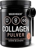 Collagen Pulver Weidehaltung mit Peptide Typ 1, 2, 3 - Bioaktives geschmacksneutrales...