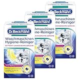 Dr. Beckmann Waschmaschinen Hygiene-Reiniger | Maschinenreiniger mit Aktivkohle...