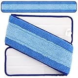 LTWHOME 91,4 cm Mikrofaser-Nachfüllpads für Hartholzböden, kommerzielle Zubehör, 2...