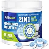 2-Phasen Reinigungstabletten für Kaffeevollautomaten 25 Stück - kompatibel mit Jura...