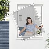 jarolift Insektenschutz Spannrahmen BrushLine 2000 aus hochwertigem Aluminium, Montage...