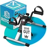 Retoo Pedaltrainer Mini Heimtrainer für Senioren – Leiser Arm- & Beintrainer mit...