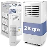 Bomann® Klimaanlage, 3in1 Klimagerät zum Kühlen, Entfeuchten und Ventilieren, mobiles...