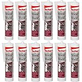 12x Fischer Sanitärsilicon 310 ml transparent