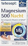 tetesept Magnesium 500 Nacht – Nahrungsergänzungsmittel mit hochdosiertem...
