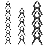 Amazon Basics Nylon-Federklemmen, 14-teiliges Set, 6 Stück 8,57 cm, 4 Stück 11,43 cm, 4...