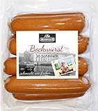 Delikatess Schäldarm Bockwurst frisch, zart & knackig | Würstchen geräuchert...