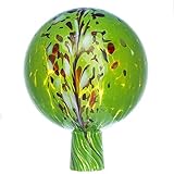 Marolin Rosenkugel für den Garten/Gartenkugel (15cm Durchmesser | grün)