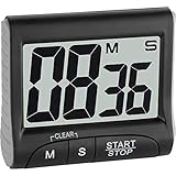 TFA Dostmann Digitaler Timer und Stoppuhr, 38.2021.01, Multifunktionstimer,...