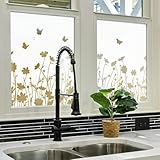 dktie Fensterfolie selbsthaftend Blickdicht 02 (02-Weißer Hintergrund, 44.5x200cm)