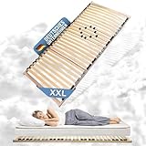 Coemo XXL Lattenrost 140x200 Big Size extra stabil bis 200 kg belastbar, mit...
