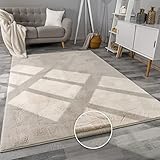 Paco Home Hochflor Teppich Wohnzimmer Flauschig Fellteppich Kunstfell Plüsch...