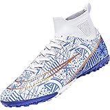 VTASQ Fußballschuhe Herren High Top Professionelle Fussballschuhe Outdoor Trainingsschuhe...
