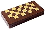 TIANYIA Schach Tragbares europäisches Schachspiel aus Holz, faltbares Indoor-Spielzeug,...