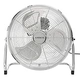 Arebos Bodenventilator Ø36 cm | Windmaschine Retro Stil | Ventilator | 3...