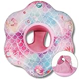 EDWEKIN® Baby Schwimmring, Schwimmhilfe Meerjungfrau, Schwimmsitz Kleinkinder,...