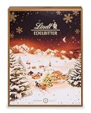 Lindt Schokolade Edelbitter Adventskalender 2022 | 250 g | Edelbitterschokolade für die...