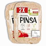 2 x Pinsa Original, Pinsa Romana, Pinsa Teig ofenfertig, vorgebacken im...