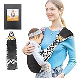 GUBBY GUPS® Ergonomische praktische Babytrage V1.0 für schnelle Einsätze - Tragetuch...