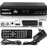 hd-line 2910 DVBT2 Receiver Full HD 1080P 4K für TV (HEVC/H.265 HDMI SCART, USB...