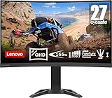 Lenovo G27qc-30 68,58cm (27 Zoll, 2560x1440, QHD, WideView entspiegelt) Gaming...