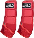 HKM 4057052273063 Softoprengamaschen -Colour-3000 Rots