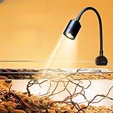 Aquarium Beleuchtung, Aquarium LED Zoom Lichter Hohe,3 Farben Einstellbare...