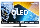 Philips Ambilight 65OLED809 4K OLED Smart TV - 65-Zoll Display mit P5 AI Perfect Picture,...