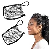 2 Stück Vintage-Bananen-Haarspange Bananen-Haarspange Stretch-Haarschmuck...
