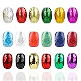 18er Ringelband Set mit bunten Farben je 20 Meter - Geschenkband Kräuselband -...