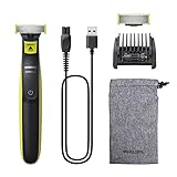 Philips OneBlade Face, Trimmen, Stylen, Rasieren, Originalklinge, Verstellbarer 5-in-1-...