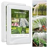 Gemüseschutznetz, RIFNY 1,5x3m Insektenschutznetz Garten Hhochbeet Abdeckung, 2...
