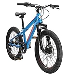 BIKESTAR Kinder Fahrrad Mountainbike 7 Gang Shimano, Scheibenbremse ab 6 Jahre | 20 Zoll...