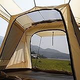 Autozeltaufsatz für Camping – bis zu 6–8 Personen Schlafkapazität, universelle...