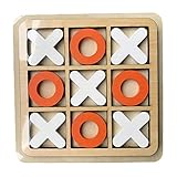 Bakodiu Tic-Tac-Toe Board Game,Brettspiel Tic-Tac-Toe,Mini Tic-Tac-Toe Spielset...