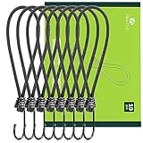 Abma Cord Spanngummi mit Haken Expander mit Haken 20-23cm Gummispanner Planenspanner...