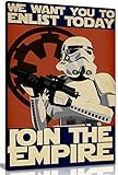 Bild/Druck auf Leinwand mit Motiv von Star Wars (Krieg der Sterne), Propaganda Enlist Join...