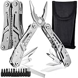 Multifunktionszange 13in1 | Multitool Zange mit Klappmesser, Schraubendreher|...