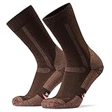 DANISH ENDURANCE Merino Wandersocken für Herren & Damen, 1 Paar, Trekking-Socken,...