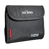 Tatonka Euro Wallet RFID B - Geldbörse mit TÜV-geprüftem Blocker - Bietet Platz für 4...