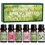 SALKING Frühling Ätherische Öle Set, 6x10mL 100% Aromatherapie Duftöl für...