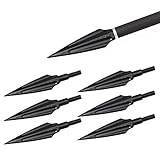 Toparchery Pfeilspitzen Jagdspitzen: 6er Pfeilspitzen 3D Pfeilspitzen 135 Grains...