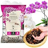 Orchideenerde 5L – Premium Substrat mit Pinienrinde, Kokos & Keramzyt – Optimale Erde...