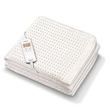 Beurer UB 200 CosyNight Spann-Wärmeunterbett, aus Flauschfaser, 2 Temperaturzonen, mit...