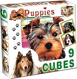 Würfel Puzzle Bilderwürfel 9-TLG. Kinderpuzzle Hunde