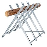 deeyeo Holzbock Sägebock Böcke Klappbar, Holzschneidebock Sägegestell Sägeständer...