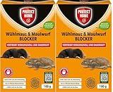 2 X 100g Wühlmaus und Maulwurf Blocker