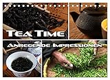 Tea Time - anregende Impressionen (Tischkalender 2023 DIN A5 quer), Calvendo...