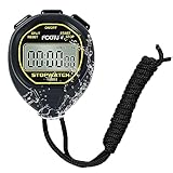 FCXJTU Digitale wasserdichte Stoppuhr, Keine Glocken, Keine Pfeifen, einfache...